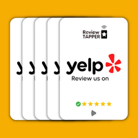 5 Yelp ReviewTAPPER + FREE SHIPPING