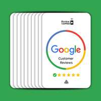 1PREMIUM PACK : 10 Google ReviewTAPPER + FREE SHIPPIN