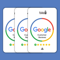 3 Google ReviewTAPPER + FREE SHIPPING