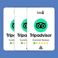 3 Tripadvisor Review Card + FREE SHIPPING